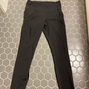 Lulu lemon swift speed gray 25” leggings